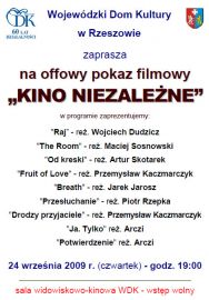 Offowy pokaz filmowy 